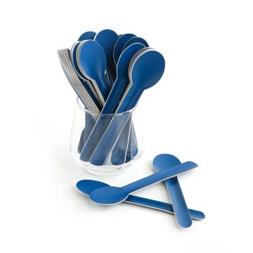 6.2英寸可降解纸勺-蓝色